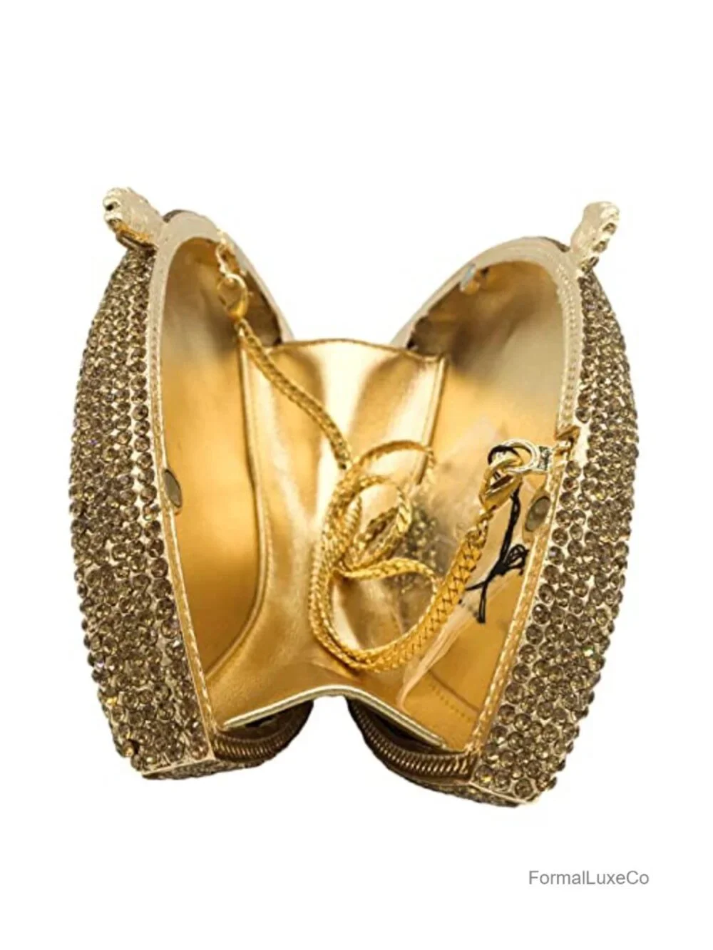 Evil Eye Crystal Clutch Mini Evening Bag with Rhinestones